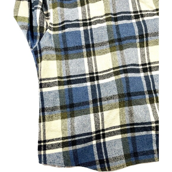 Vintage C.P.O By Bradling Flannel Italian Fabric Heavyweight Men’s Size Large - Picture 16 of 16